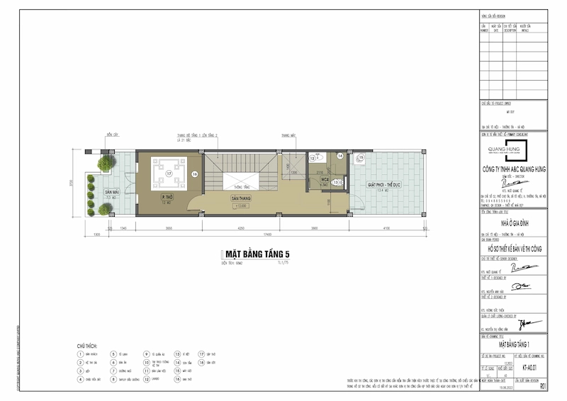 nhà 5 tầng tân cổ điển