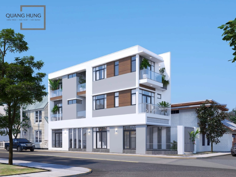 nhà 3 tầng hiện đại