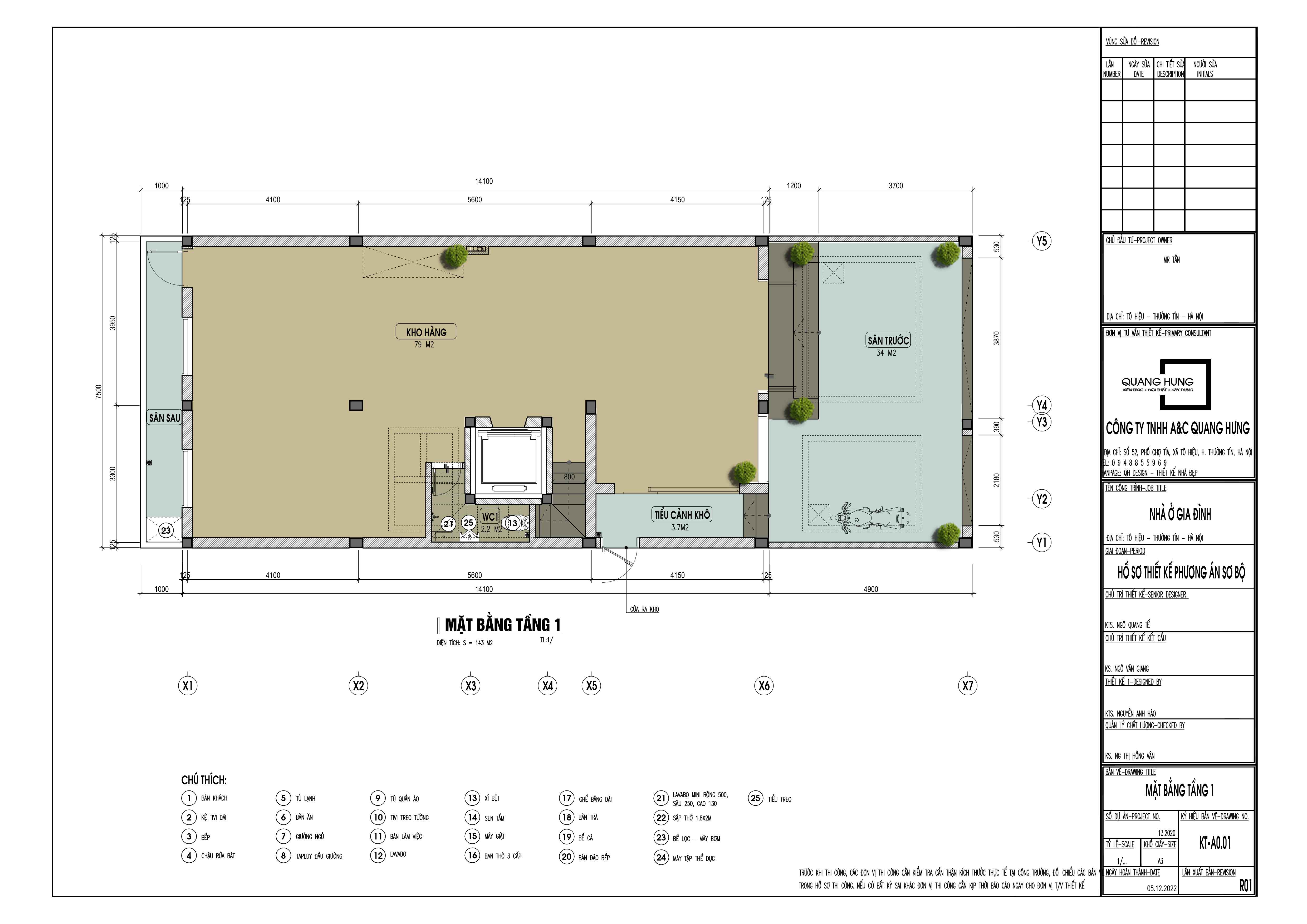 Nhà phố 5 tầng. 7.5x20m, 6 phòng ngủ