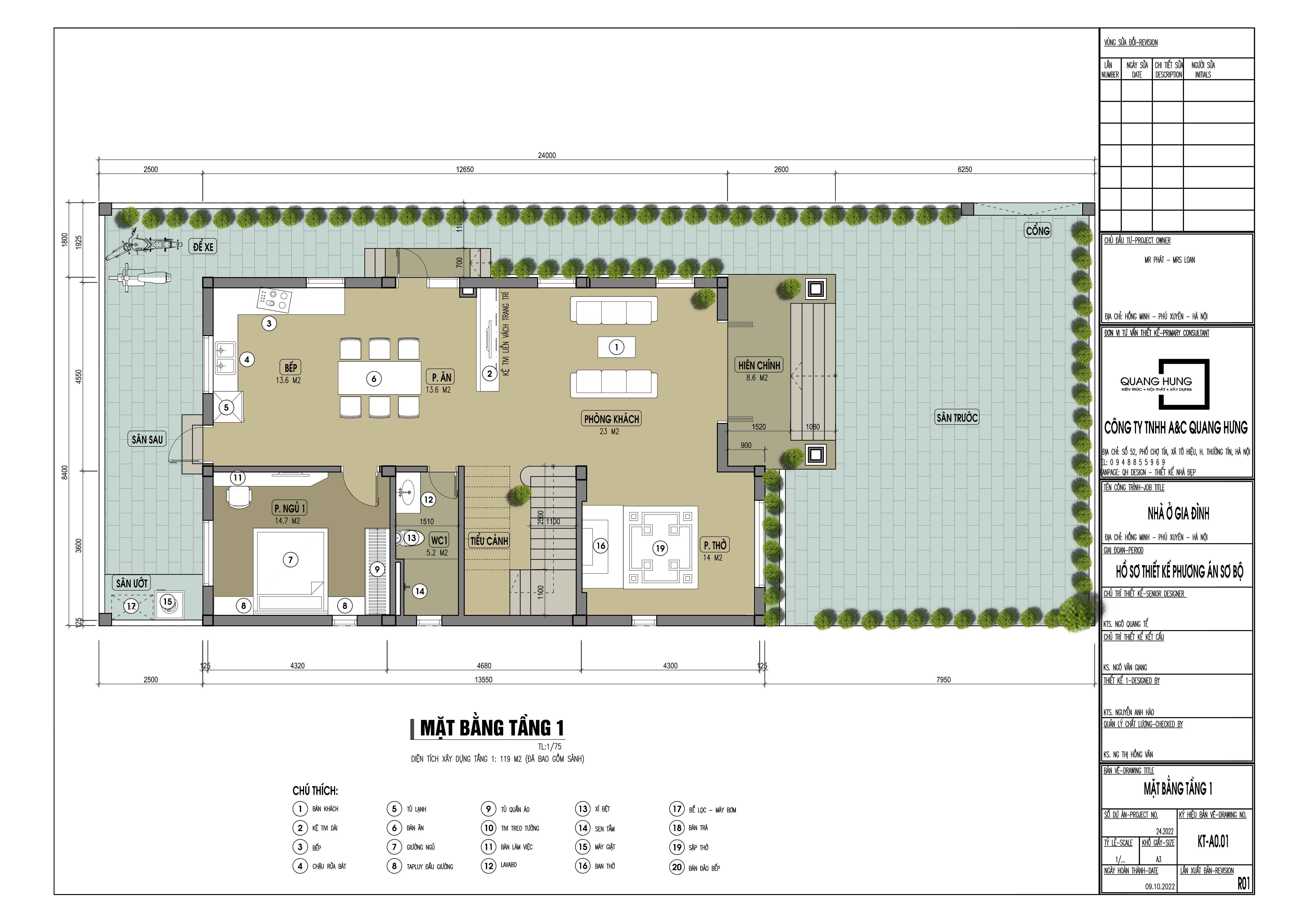 Biệt thự 2 tầng mái Nhật. 8.4x13.6m, 4 phòng ngủ và sân vườn