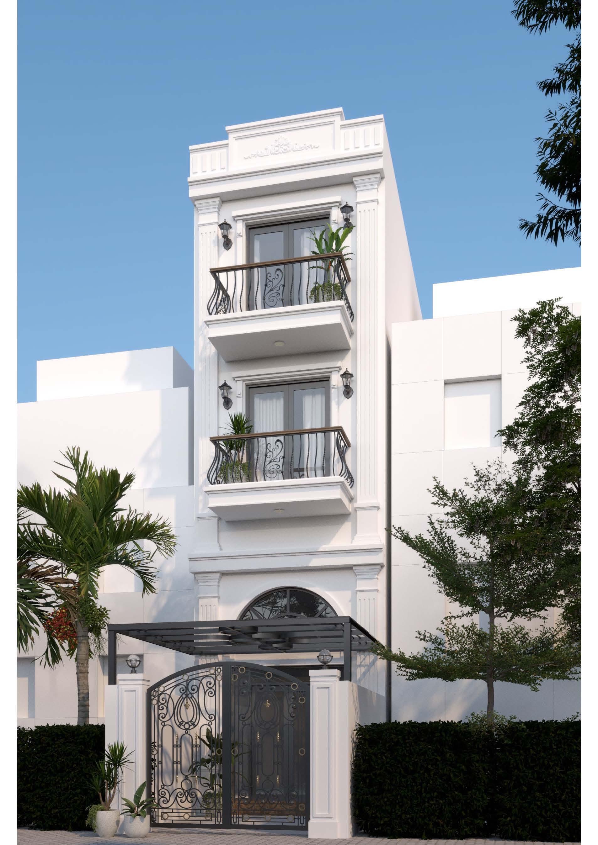 NHÀ PHỐ 4 TẦNG TÂN CỔ ĐIỂN 4x16m, 4 PHÒNG NGỦ - CHI PHÍ CHỈ KHOẢNG 1.6 TỶ