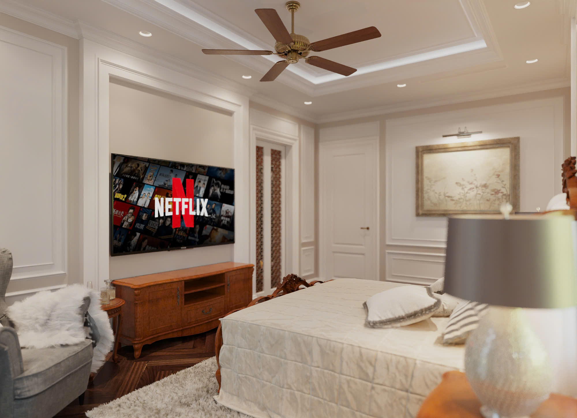 Thiết kế nội thất biệt thự 18 x 14m - bản giao hưởng của ánh sáng