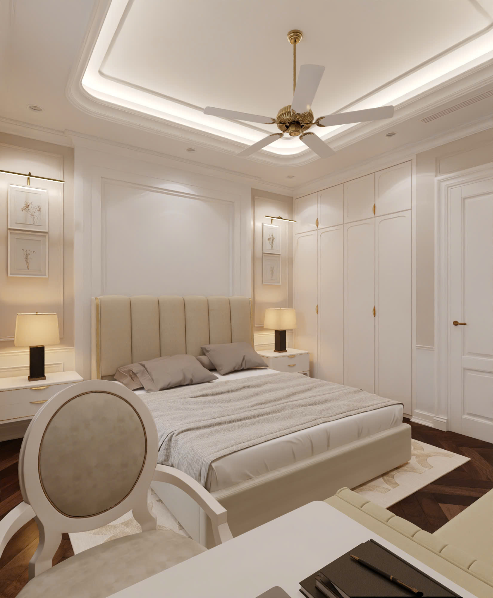 Thiết kế nội thất biệt thự 18 x 14m - bản giao hưởng của ánh sáng