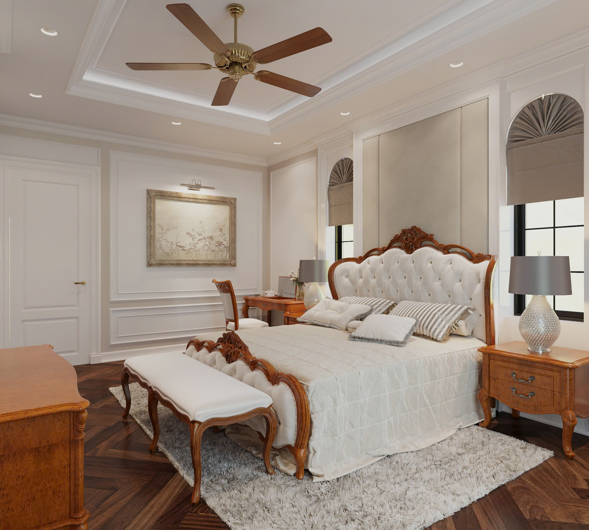 Thiết kế nội thất biệt thự 18 x 14m - bản giao hưởng của ánh sáng