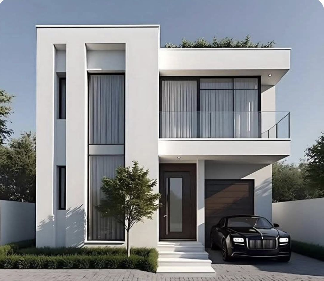 Mẫu Thiết Kế Nhà Phố 2 Tầng 1 Tum 7,5×20m Hiện Đại – NP25108