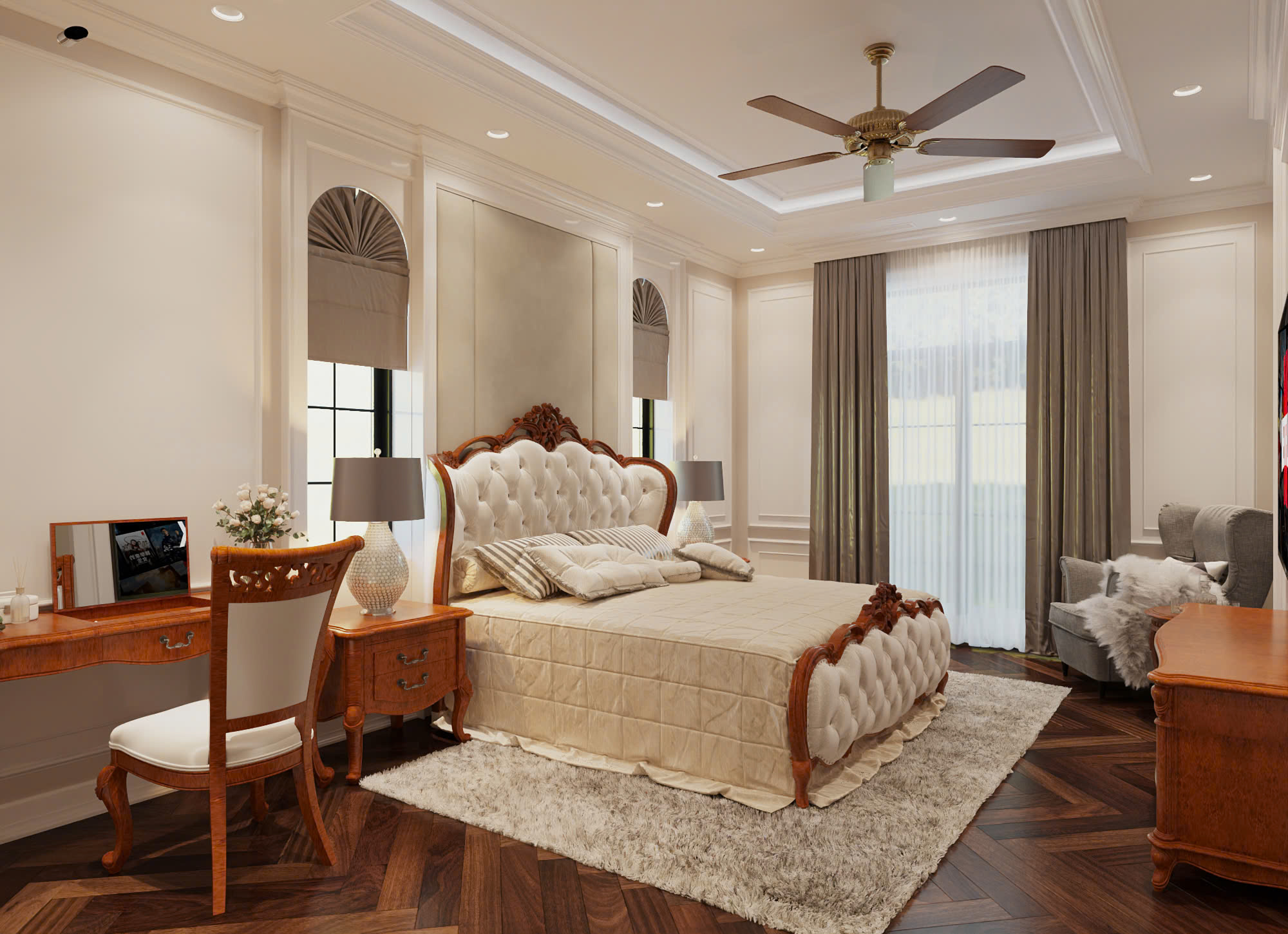 Thiết kế nội thất biệt thự 18 x 14m - bản giao hưởng của ánh sáng