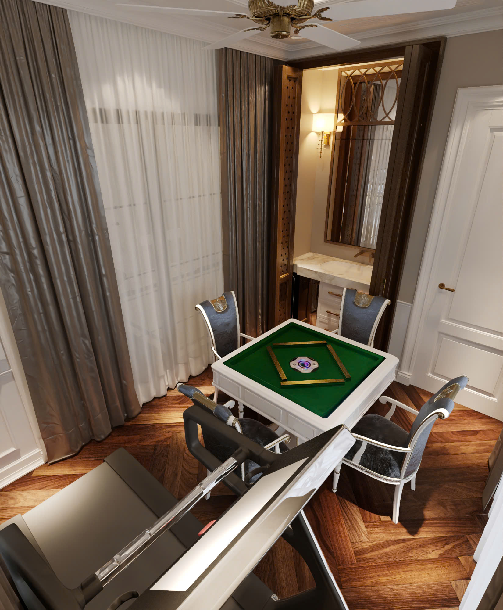 Thiết kế nội thất biệt thự 18 x 14m - bản giao hưởng của ánh sáng