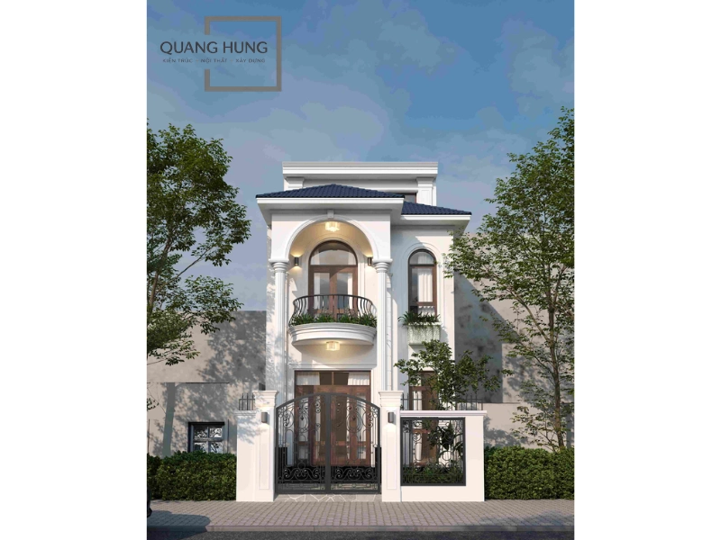 nhà hiện đại 3 tầng