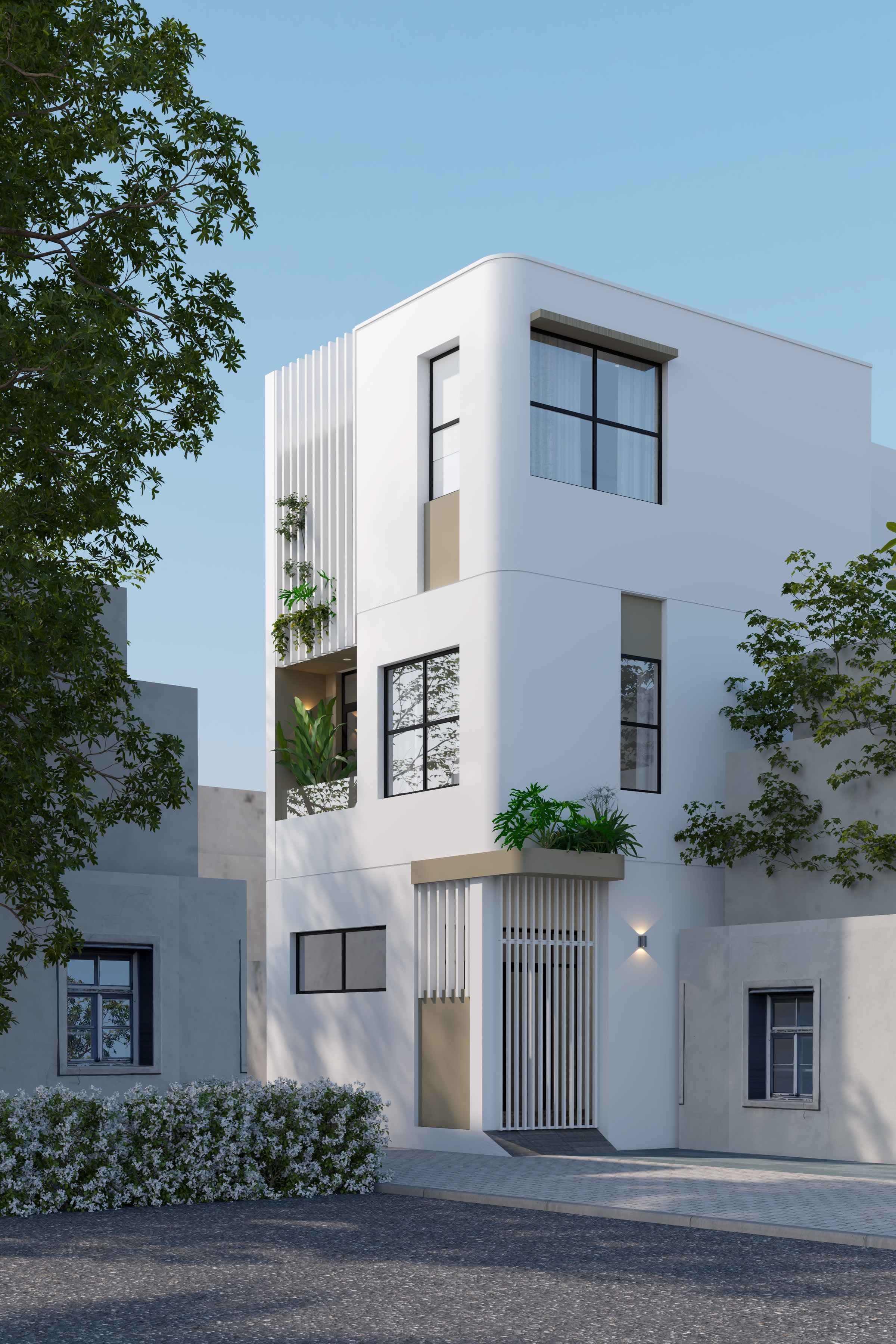 NHÀ PHỐ 3 TẦNG DIỆN TÍCH CHƯA ĐẾN 60M2 - 5 PHÒNG NGỦ - CHI PHÍ CHỈ 1.3 TỶ