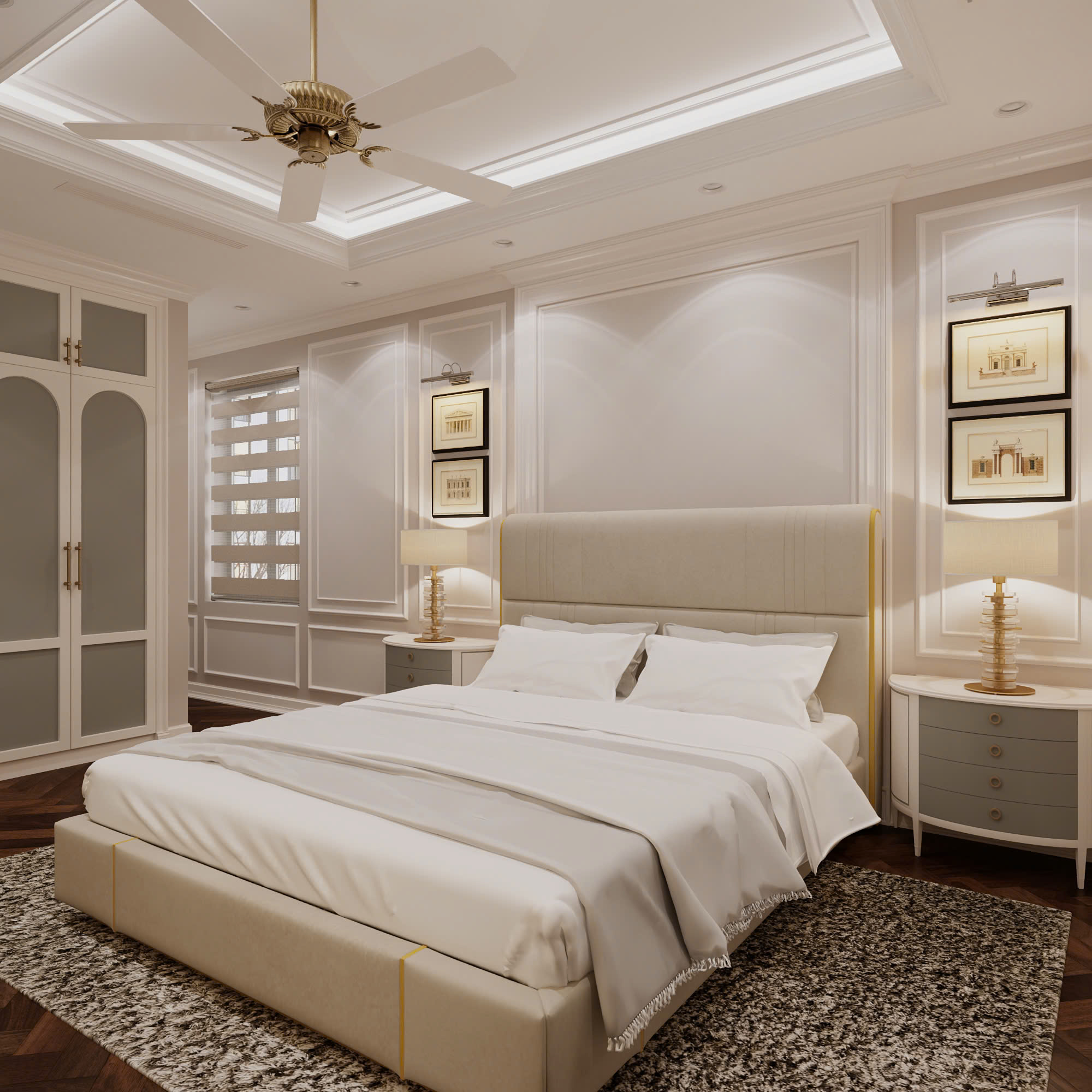 Thiết kế nội thất biệt thự 18 x 14m - bản giao hưởng của ánh sáng