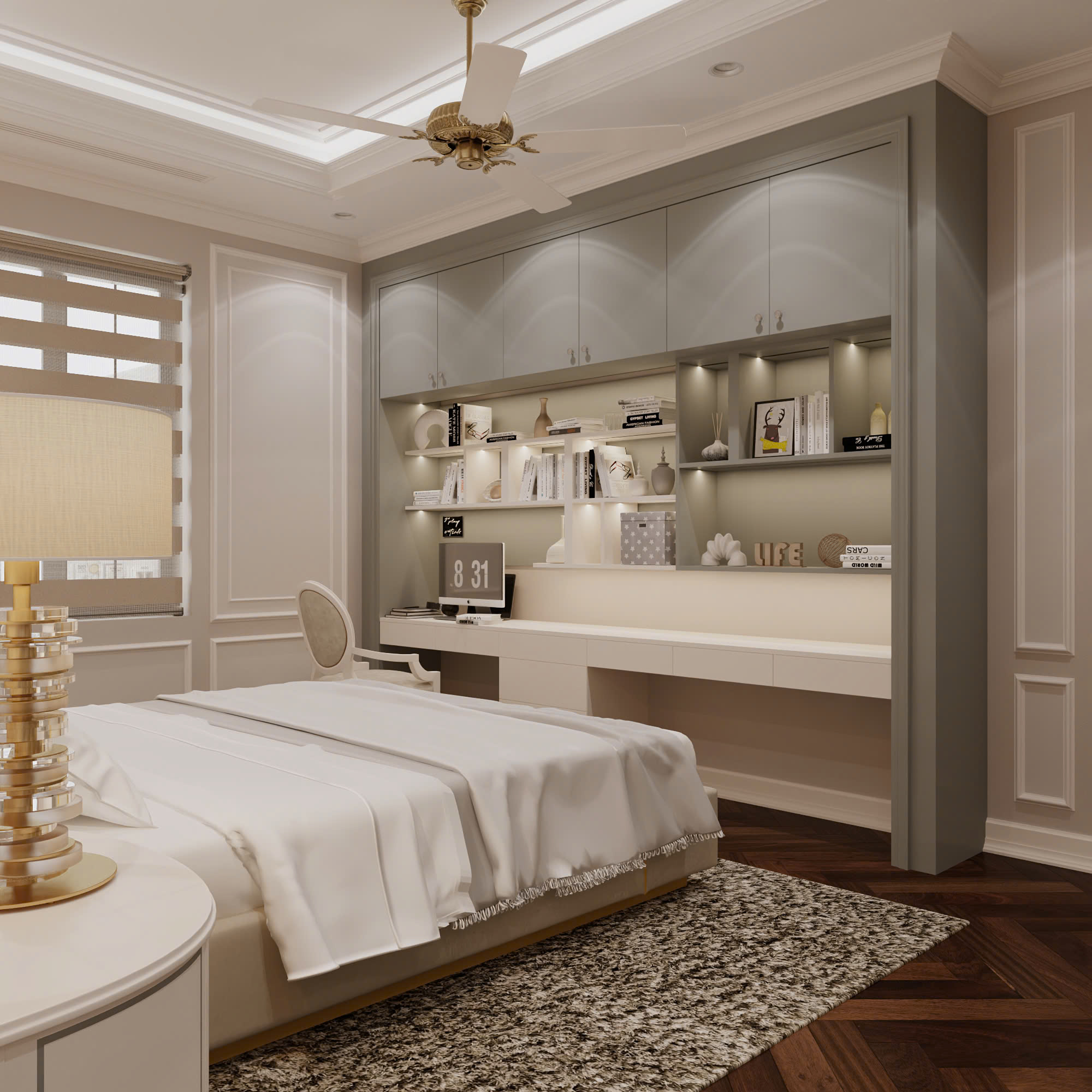 Thiết kế nội thất biệt thự 18 x 14m - bản giao hưởng của ánh sáng