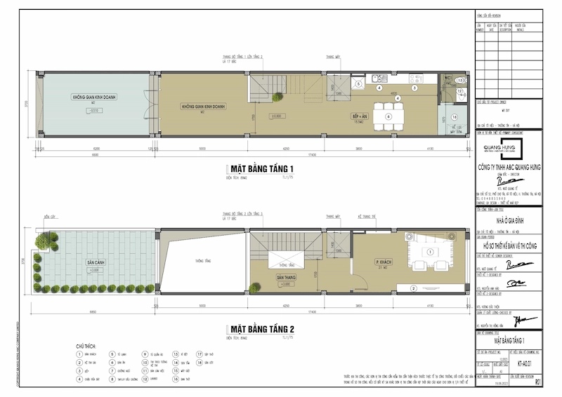 nhà 5 tầng hiện đại