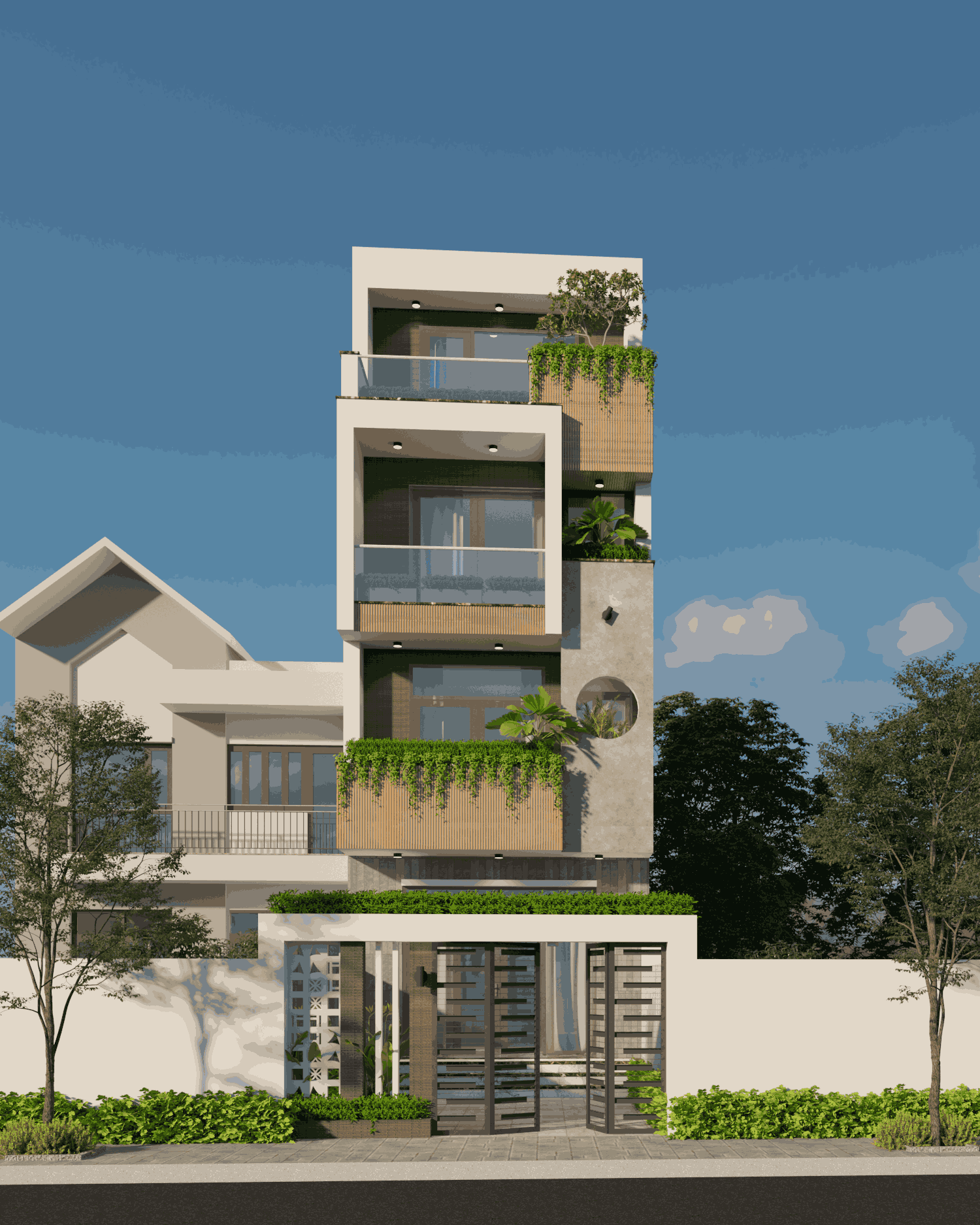 NHÀ PHỐ 4 TẦNG HIỆN ĐẠI 3.5x14.5m, 3 PHÒNG NGỦ - CHI PHÍ CHỈ KHOẢNG 1.8 TỶ