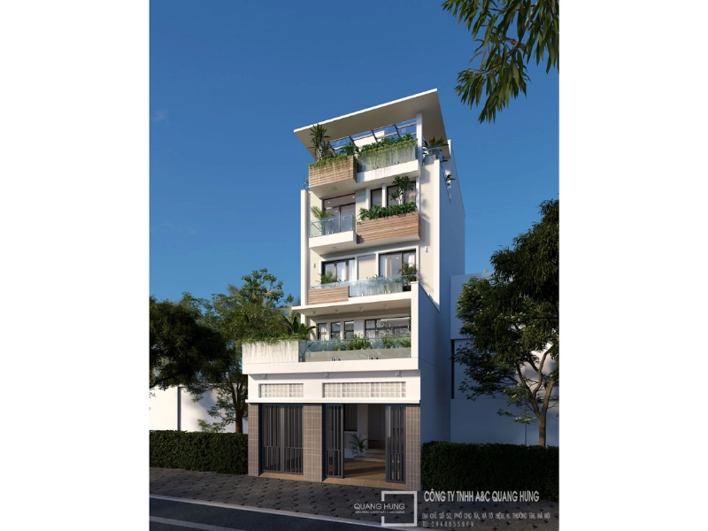 chi phí xây nhà 1 trệt 1 lầu 4x12